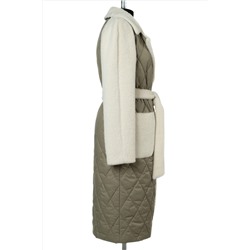 01-12090 Пальто женское демисезонное (пояс)