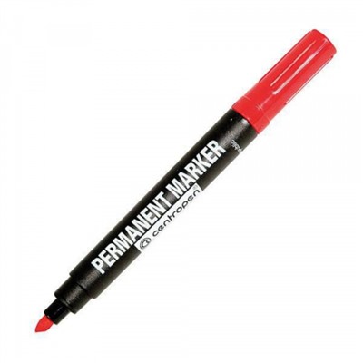 Маркер перманентный 1-4.6мм 8576/01-04 красный Centropen