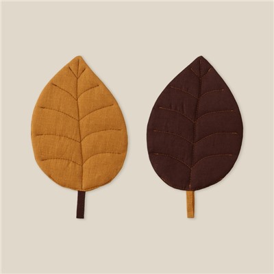 Прихватка для кухни осенняя SL HOME Kitchen autumn, 18×27 см, 100% лён, синтепон, 200 г/м2