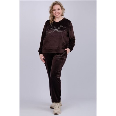 Костюм с брюками Велюр НАТАЛИ, 1231405