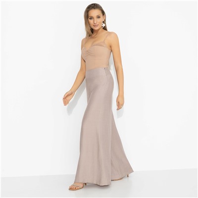 Брюки вискозные, Красиво жить (серебристо-розовые)