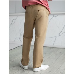 Брюки-чиносы из эластичного твилла