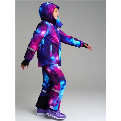 Комплект текстильный с полиуретановым покрытием для девочек: куртка, брюки