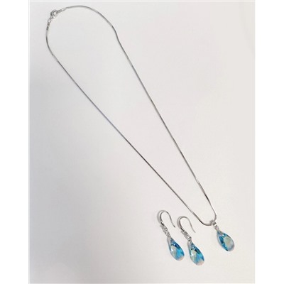 Комплект с кристаллами Swarovski