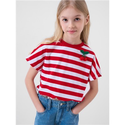 Джемпер трикотажный для девочек (футболка)