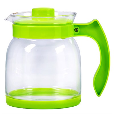 29954-2 Чайник заварочный зел1,5 л стекло MB (х24)