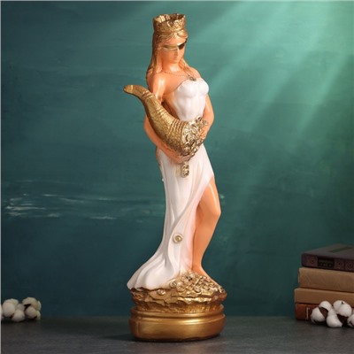 Фигура гипс «Фортуна большая», цветная, 63×20×20 см