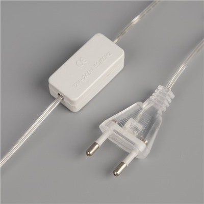 Светодиодная фигура «Зимний домик» 22×21×17 см, акрил, 30 LED, 220 В, свечение тёплое белое