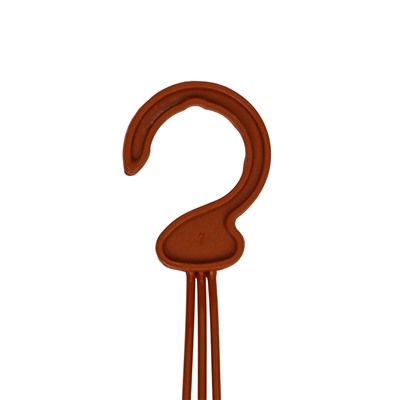 Подвес для кашпо «Ирис», h=48 см, пластиковый, цвет терракот