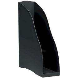 Лоток для бумаг вертикальный  85 мм ДЕЛЬТА черный ЛТВ-30445 Стамм