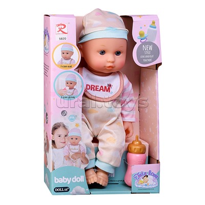 Пупс "Виктория" с аксессуарами, в коробке