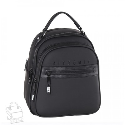 Рюкзак женский 8873CD black Alex&Mia/30