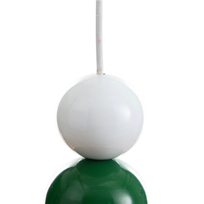 Светильник «Луиджи» LED 7 Вт 3000-6000К белый-зеленый-красный 12×12×28-128 см