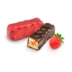 Кедровые палочки ассорти / яблоко, шишка, земляника / 110 г / ТМ Сибирские конфеты