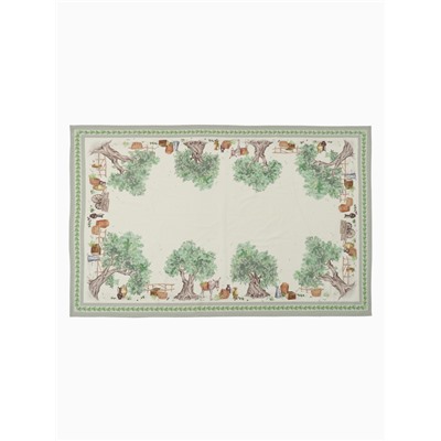 Набор кухонный «Этель» Olivia, скатерть 110×145±3 см, салфетки 40×40 см-4 шт., 100% хлопок