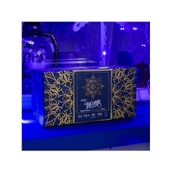 Гирлянда «Бахрома» 3×0.6 м, IP44, УМС, прозрачная нить, 160 SMD-LED, свечение синее, 220 В