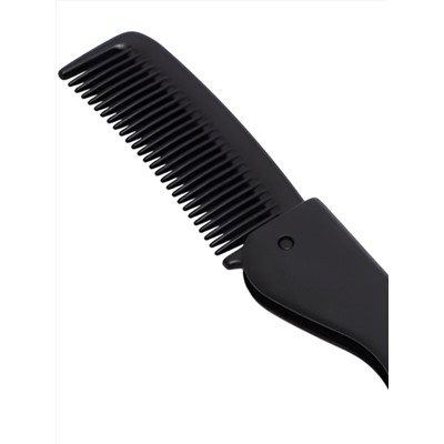 Rama Rose Расческа-гребень складной для волос, усов и бороды, пластик, 17,8 см 24504