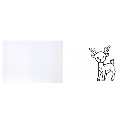 Альбом для рисования 40л с раскраской АЛКМА4Р-40 Каляка-Маляка