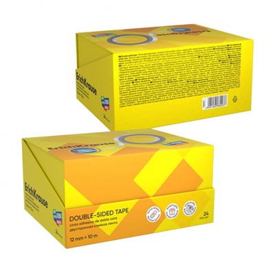 Клейкая лента двусторонняя 12 мм х 10 м 19447 ErichKrause