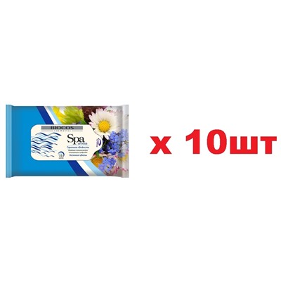 Салфетки влажные SPA Aroma 15шт Весенние цветы 10шт