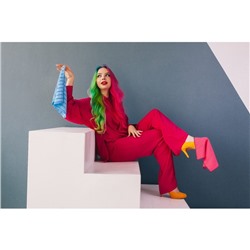 Салфетка для уборки Доляна «Полоски», микрофибра, 29×29 см, цвет МИКС