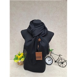 Мягкий палантин из кашемира, цвет черный