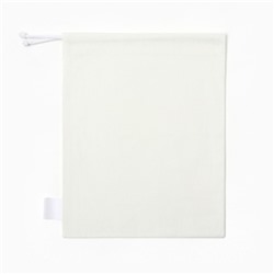 Мешочек текстильный Этель Home collection 27×34 см, белый, 100%лён