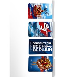 Подарочный набор, ежедневник А5, магнитные закладки и ручка «23 февраля»