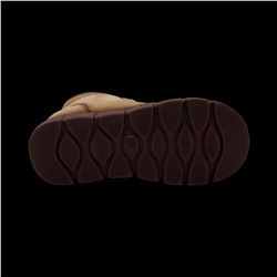 Ботинки из натуральной кожи SE10-6 бежевые