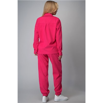 Женский вельветовый костюм с брюками джоггерами Happyfox