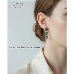 Серьги с кристаллами Swarovski, Изящные серьги с кристаллами Swarovski