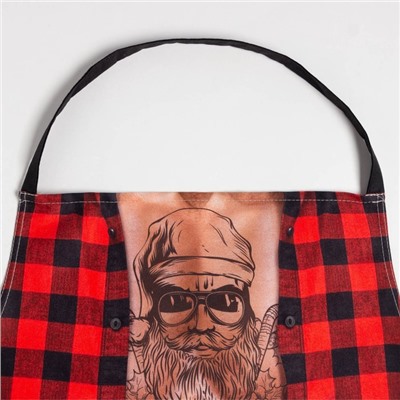 Фартук "Этель" Для самого сильного 71х73см, 100% хлопок, саржа 190 гр/м2