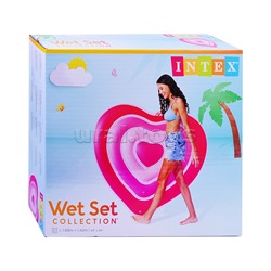 Матрас надувной "SWEETHEART" 1.68 х 1.42 x 25см 58727EU INTEX