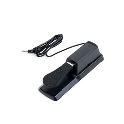 Педаль сустейна Music Life для цифрового пианино, черная, прорезиненная, 23×7.5×5.5 см