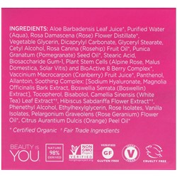 Andalou Naturals, 1000 Roses, косметическая маска с розовой водой, для чувствительной кожи, 50 г (1,7 унции)