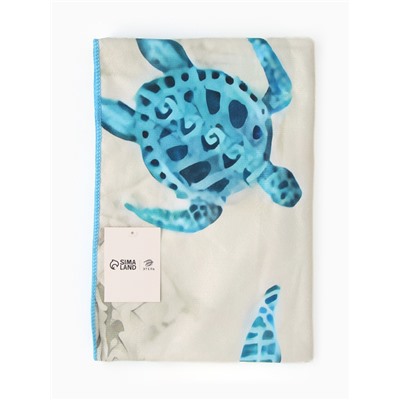 Полотенце пляжное «Этель» Voyage, 70×140 см, микрофибра 200 г/м²