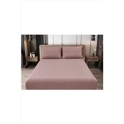 Простыня на резинке Страйп Меланж с высотой борта 25 см НАТАЛИ, 1127599