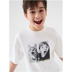 Фуфайка трикотажная для мальчиков (футболка)