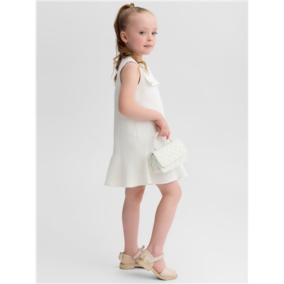 Сарафан для девочки, MINAKU :Party Dress, цвет белый, рост 110 см