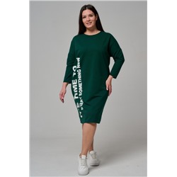 7501 платье женское (Изумруд)