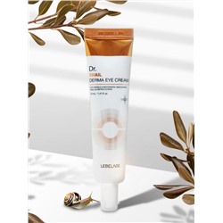 LEBELAGE - КРЕМ ДЛЯ КОЖИ ВОКРУГ ГЛАЗ С МУЦИНОМ УЛИТКИ DR.SNAIL DERMA EYE CREAM, 40 ML