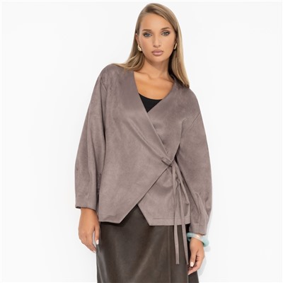 Бомбер из мягкой ткани, Бархатный удар