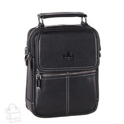 Сумка мужская кожаная 22663Z black Zinimxs  в Новосибирске