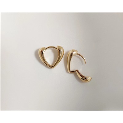 Серьги Сердечки