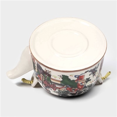 УЦЕНКА Чайник заварочный с металлическим ситом «Беседа», 600 мл, 16×12×9 см