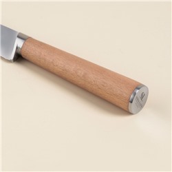 Нож кухонный овощной SL Home «Калабрия», нержавеющая сталь, 8.5 см, бежевый