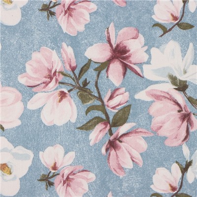 Скатерть «Доляна. Магнолия», 146×220 см, рогожка 158 г/м², 50% хлопок, 50% п/э