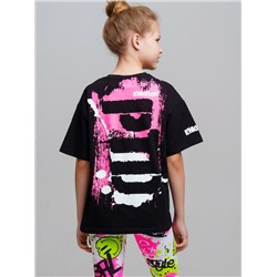 Фуфайка трикотажная для девочек (футболка)