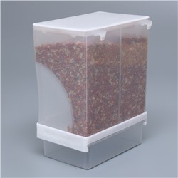 Автокормушка для птиц Пижон 8.5×8×15.4 см, белая 7