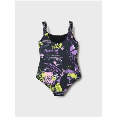 Купальник трикотажный для девочек